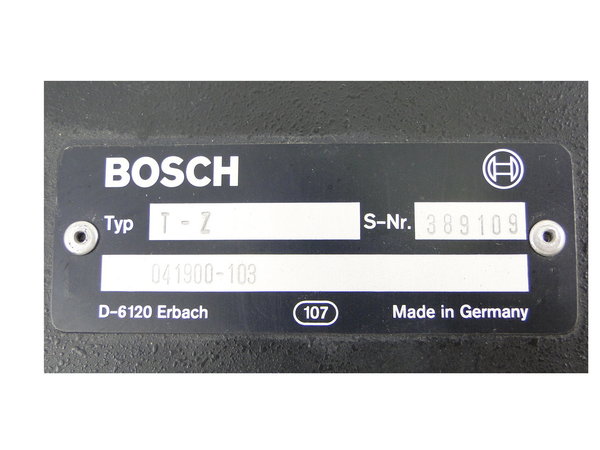 041900-103 Bosch T/Z Bedienfeld PC 400