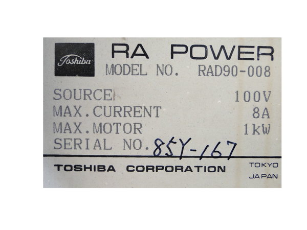 RAD90-008 Toshiba RA POWER