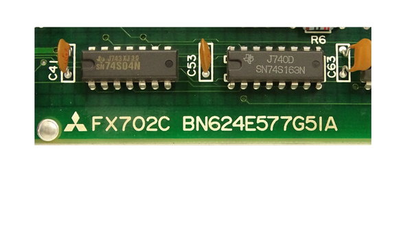 FX702C or BN624E577G51A Mitsubishi Card