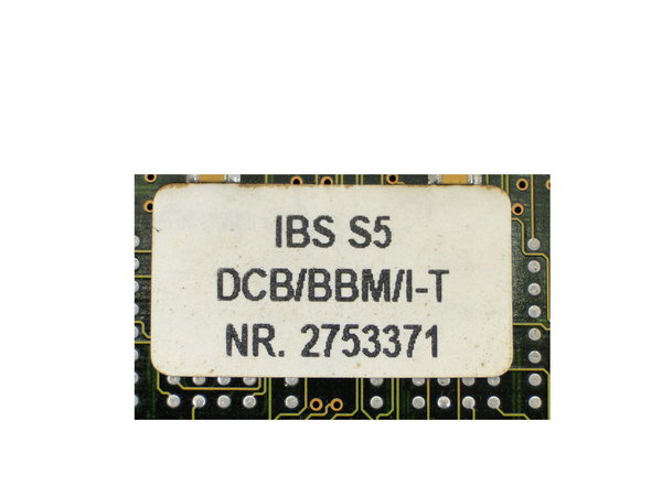 IBS S5 DCB/BBM/I-T Phoenix InterBus-S