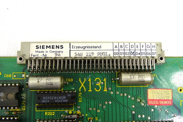 6FX1192-3AA00 or MS122 Siemens Card MS320