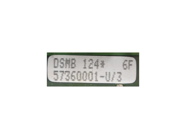 DSMB 124 or DSMB124 or 57360001-U/3 ABB Robotics Memory Board