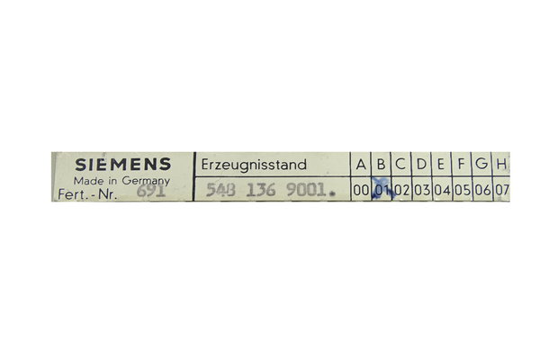 6FX1113-6AA00 Siemens Card MS320