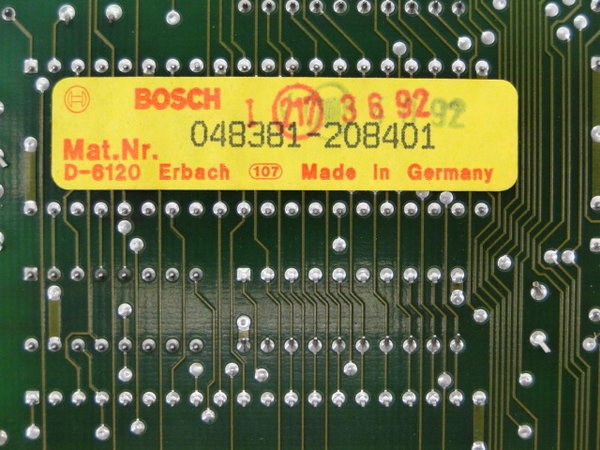 048381-208401 Bosch Card P401