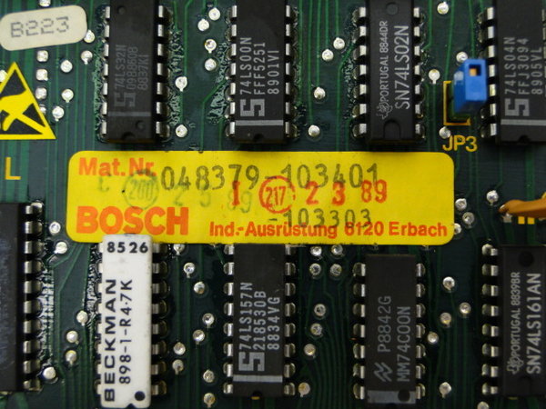 048379-103401 Bosch Card ZE401