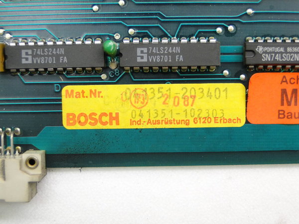 041351-102303 or 041351-203401 Bosch Card EPR400