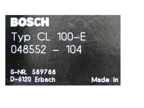 048552-104 Bosch Erweiterungsmodul CL100-E