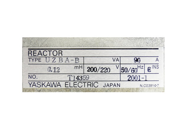 UZBA-B Yaskawa Reactor 0.12mH  90A