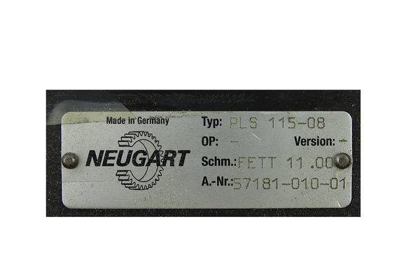 PLS 115-08 or PLS115-08 Neugart Getriebe
