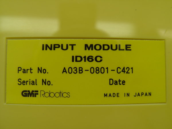 A03B-0801-C421 Fanuc Input Module ID16C