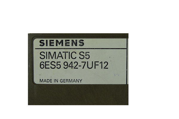 6ES5 942-7UF12 or 6ES5942-7UF12 Siemens Simatic S5