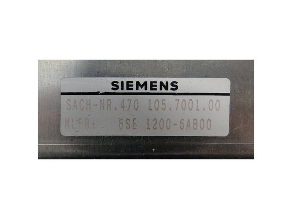 6SE 1200-1GA36-1 or 6SE1200-1GA36-1 Siemens Regelungsbaugruppe