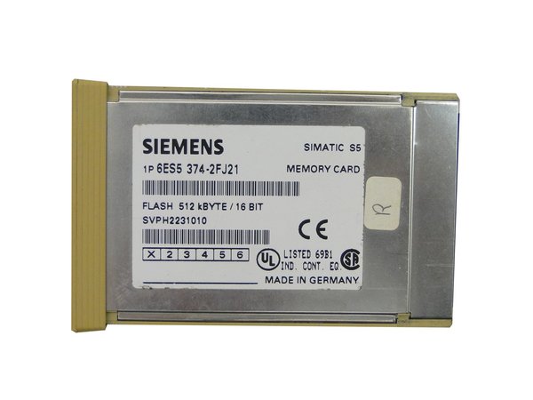 6ES5 374-2FJ21 or 6ES5374-2FJ21 Siemens Memory Card