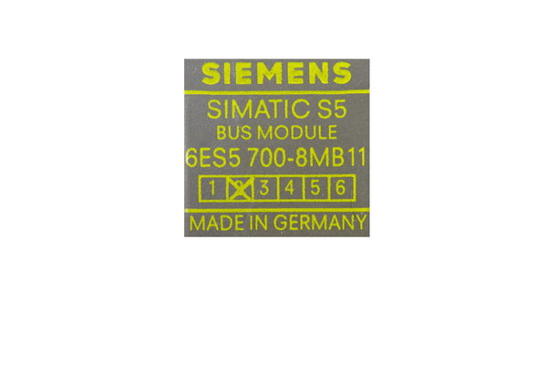 6ES5 700-8MB11 or 6ES5700-8MB11 Siemens BUS MODULE