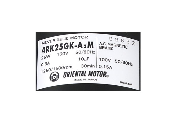 4RK25GK-A2M Oriental Motor Reversible Motor