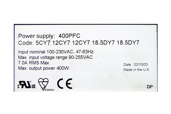 400PFC Omega Power Supply