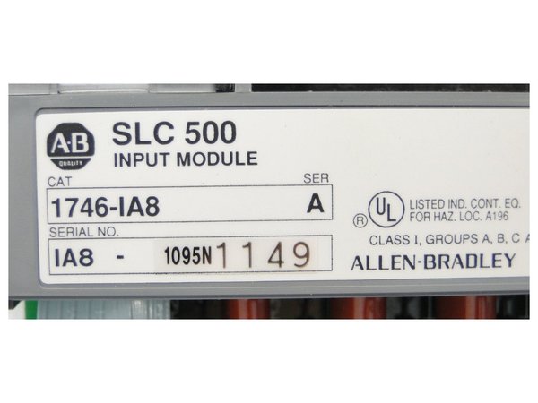 1746-IA8 Allen Bradley Input Module SLC500