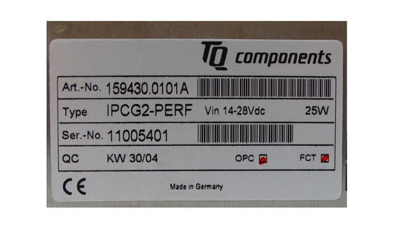 IPCG2-PERF TQ Components Industrial PC