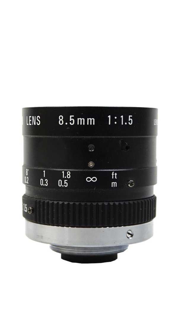 8.5mm   1/1,5 Cosmicar Lens for Videocamera Simatic VS710