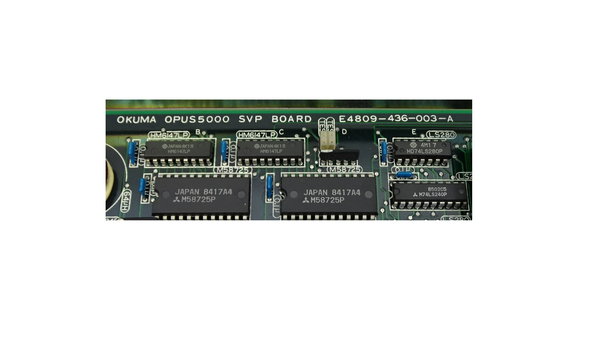 E4809-436-003-A or 1911-1170 Okuma OPUS 5000 SVP Board