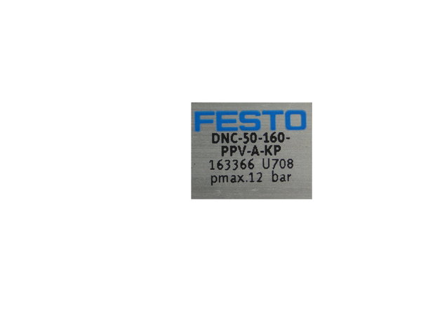 DNC-50-160-PPV-A-KP or 163366 Festo Cylinder pmax 12 bar