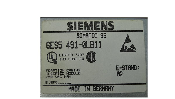 6GT2002-0AA00 mit 6ES5491-0LB11 Siemens Card WF705