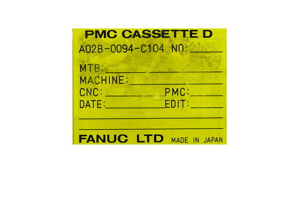 A02B-0094-C104 Fanuc PMC Cassette D