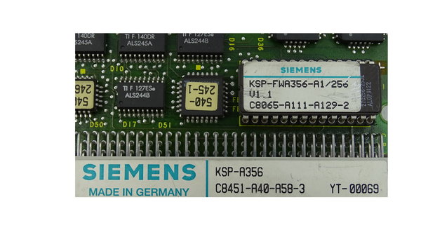 C8451-A40-A58-3 Siemens Card