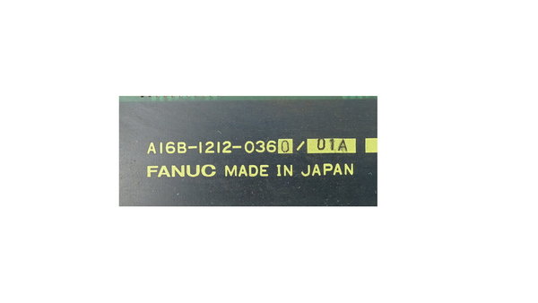 A16B-1212-0360/01A Fanuc I/O Base