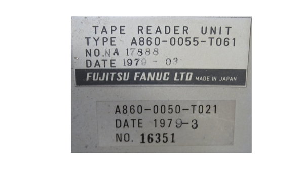A860-0055-T061 Fanuc Tape Reader Unit