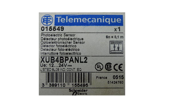 XUB4BPANL2 Telemecanique Photoelectric Sensor