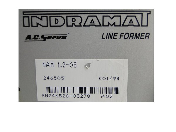 NAM 1.2-08 or NAM1.2-08 Indramat Line Former