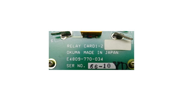 E4809-770-032-1 Okuma Relay Board