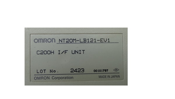 NT20M-LB121-EV1 Omron C200H I/F Unit