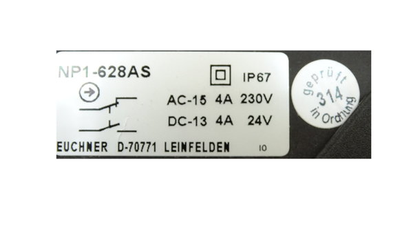 NP1-628AB Euchner Schalter