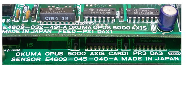 E4809-045-039-B or 1911-1110 Okuma OPUS 5000 Axisboard