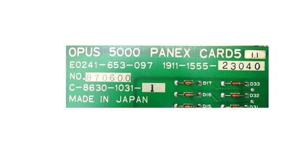 E5409-770-038 Okuma Operator Panel