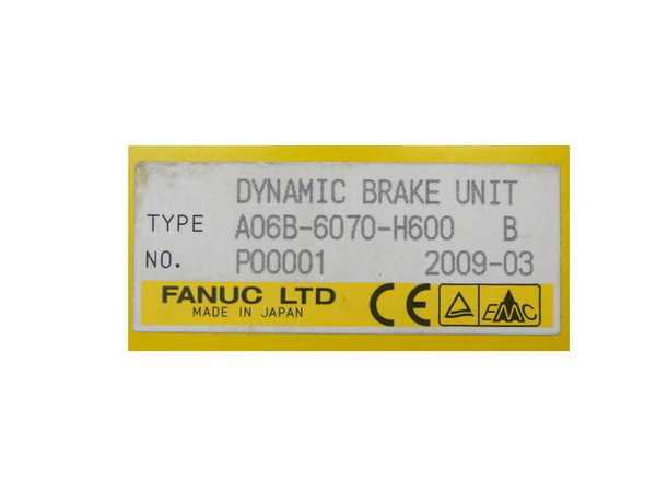 A06B-6070-H600 Fanuc Dynamic Brake Unit