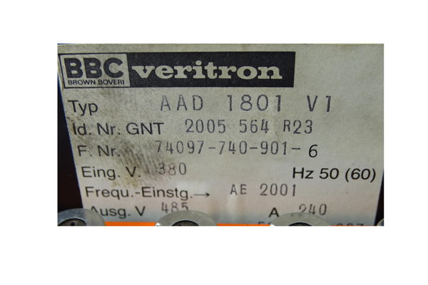 AAD-1801-V1 BBC VERITRON Drive