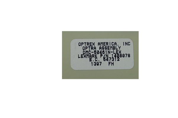 DMC-50461N Optrex Display - Control Panel