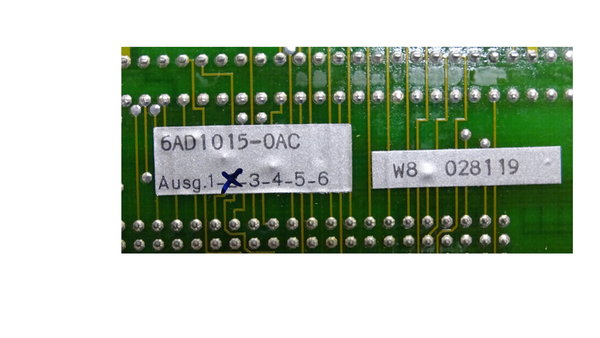 6AD1015-0AC Siemens Card