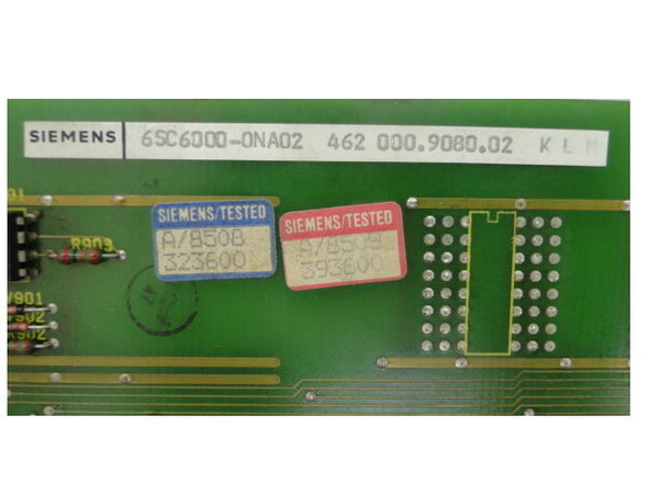 6SC 6000-0NA02 or 6SC6000-0NA02 Siemens Card