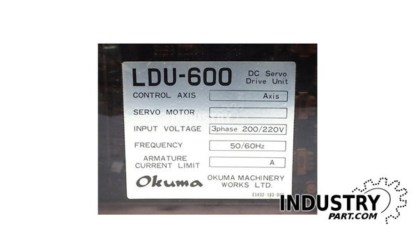 LDU-600 mit Board E4809-747-005-A 25A Okuma Servo Drive