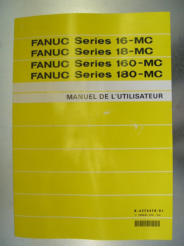 16-MC 18-MC 160-MC 180-MC Fanuc MANUAL DE L UTILISATEUR