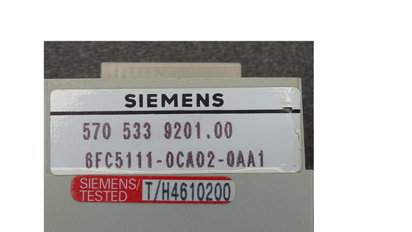 6FC5111-0CA73-0AA1 Siemens Terminal Block mit 2*6FC5111-0CA02-0AA1 und 6FC51110CA700AA0