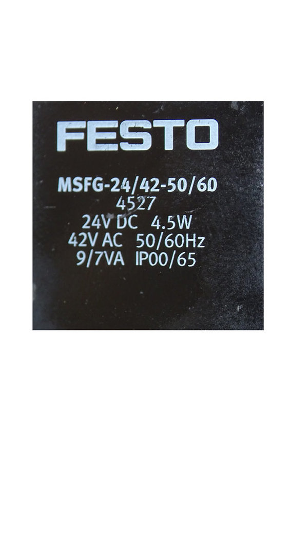 MFH-5/3G-3/8-B or 19707-UN02 Festo Magnetventil mit 2 St. MSFG-24/42-50/60
