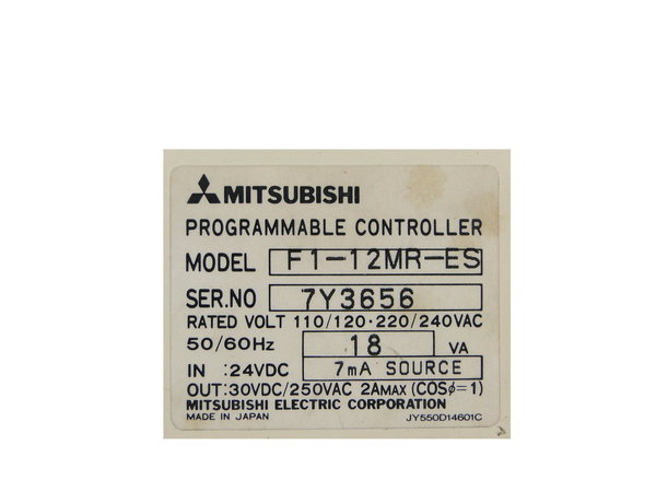 F1-12MR-ES Mitsubishi Programmable Controller