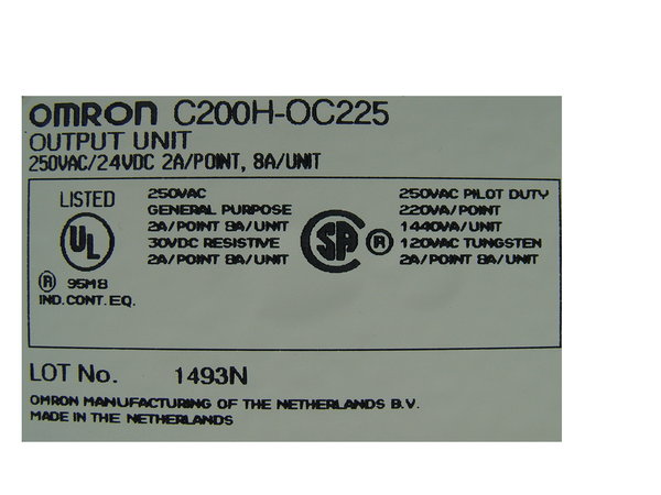 C200H-OC225 Omron Output Unit