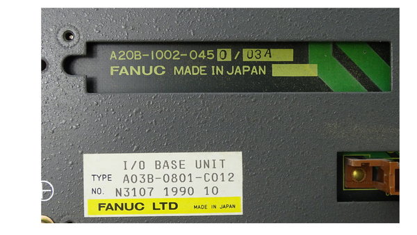 A03B-0801-C012 mit Board A20B-1002-0450/03A Fanuc I/O BASE UNIT