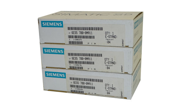 6ES5 700-8MA11 or 6ES5700-8MA11 Siemens BUS MODULE E-Stand:04 Set-3St.